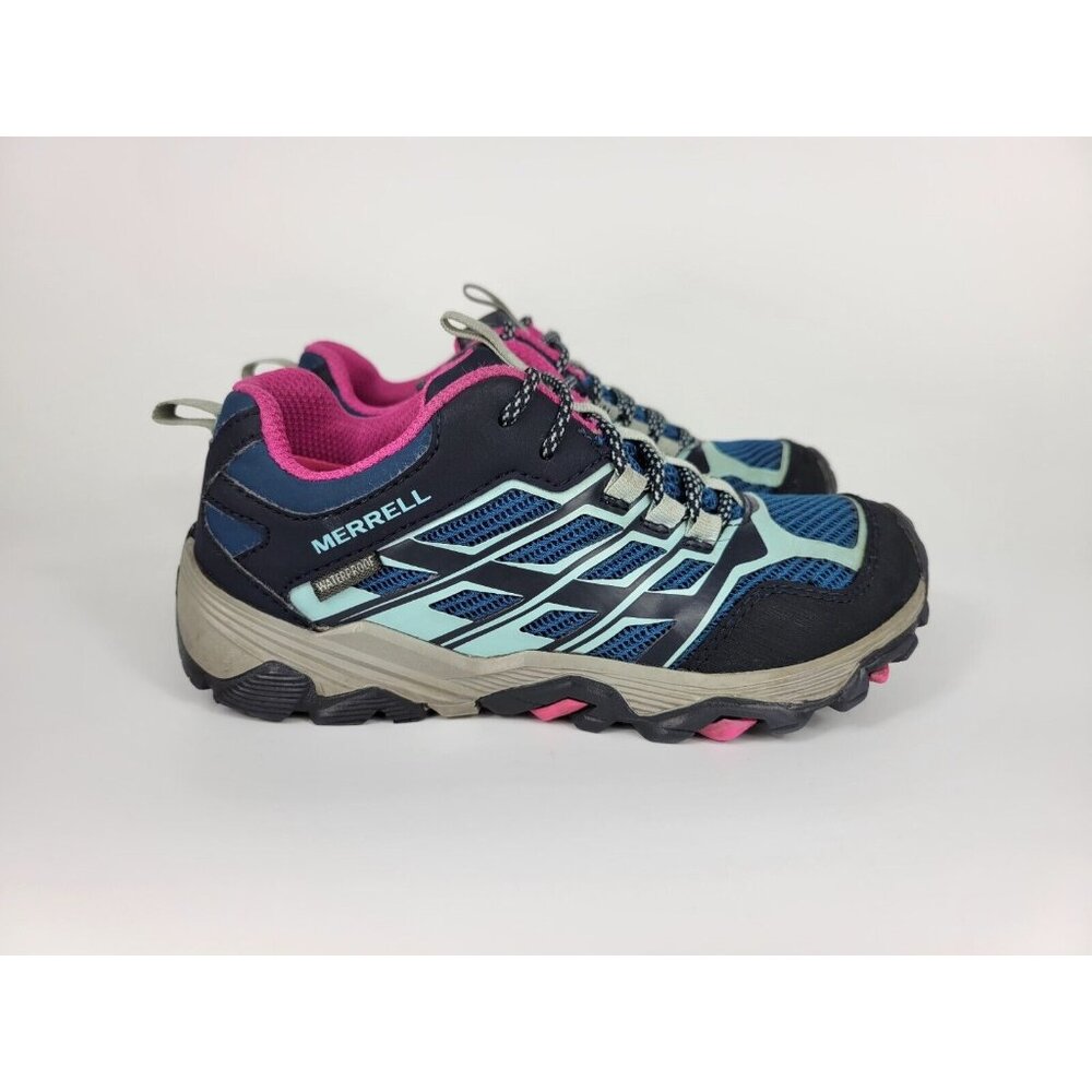 Merrell Moab Waterproof Hike Trail Shoes Kids
